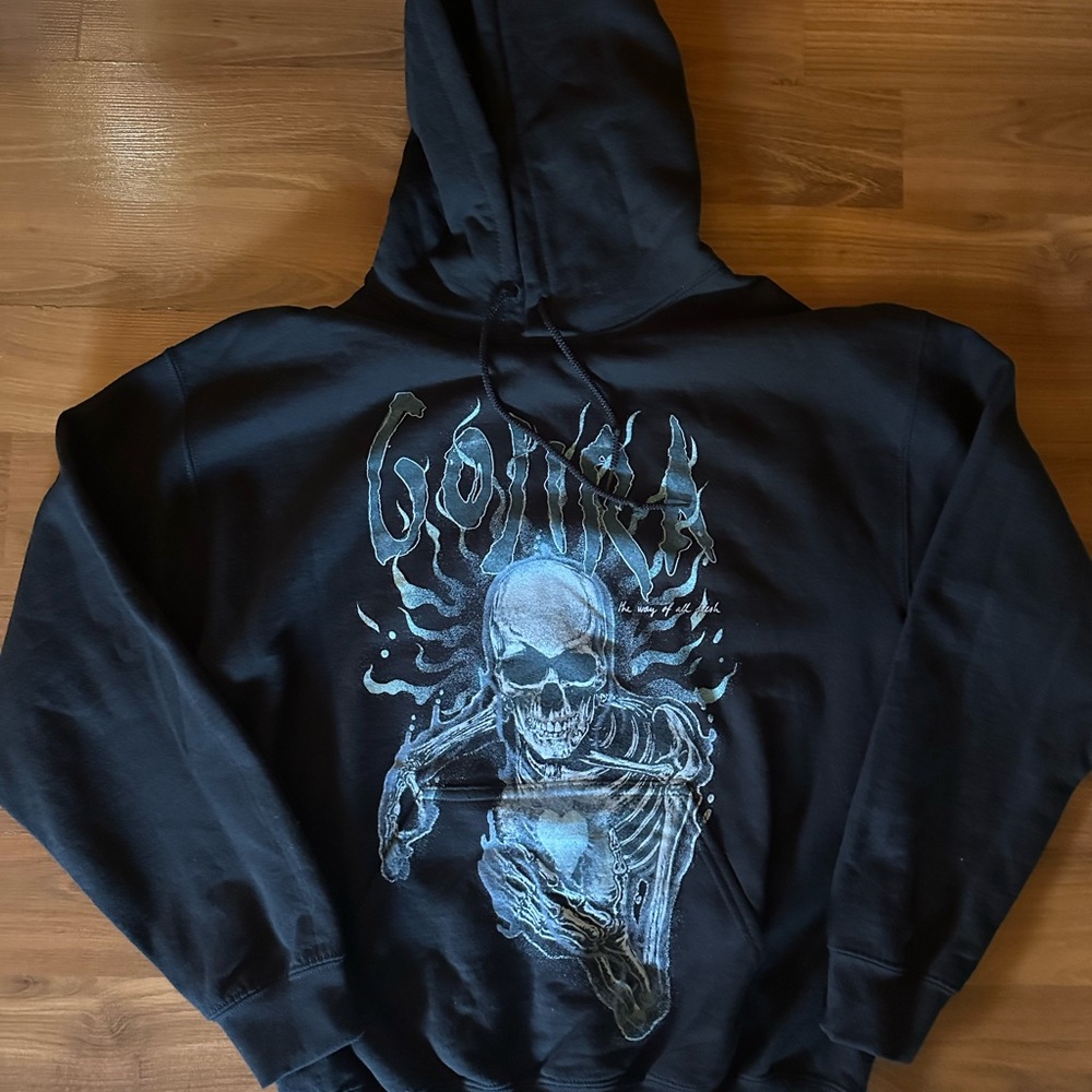 Gojira The Way Of All Flesh Skeleton Hoodie Hot Topic Metal 🤘🏻
